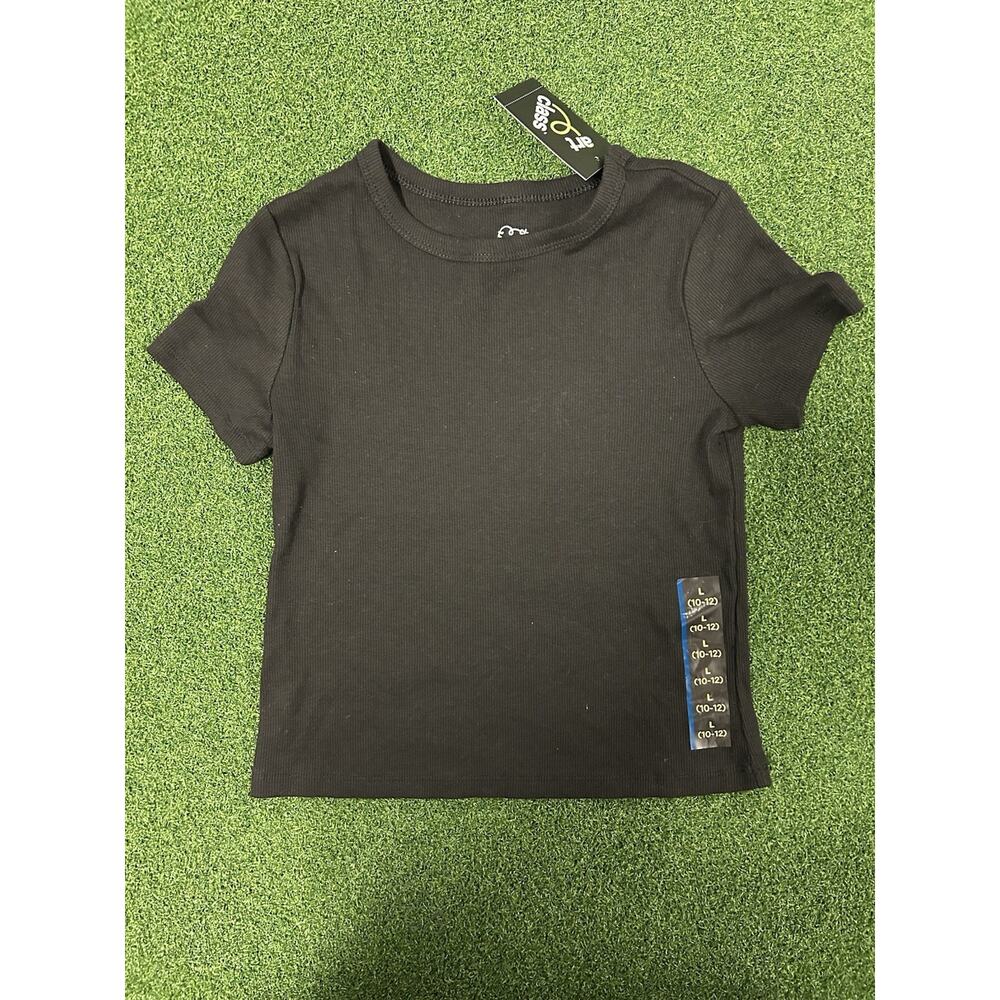 girls' short-sleeve ribbed t-shirt from the brand Art Class